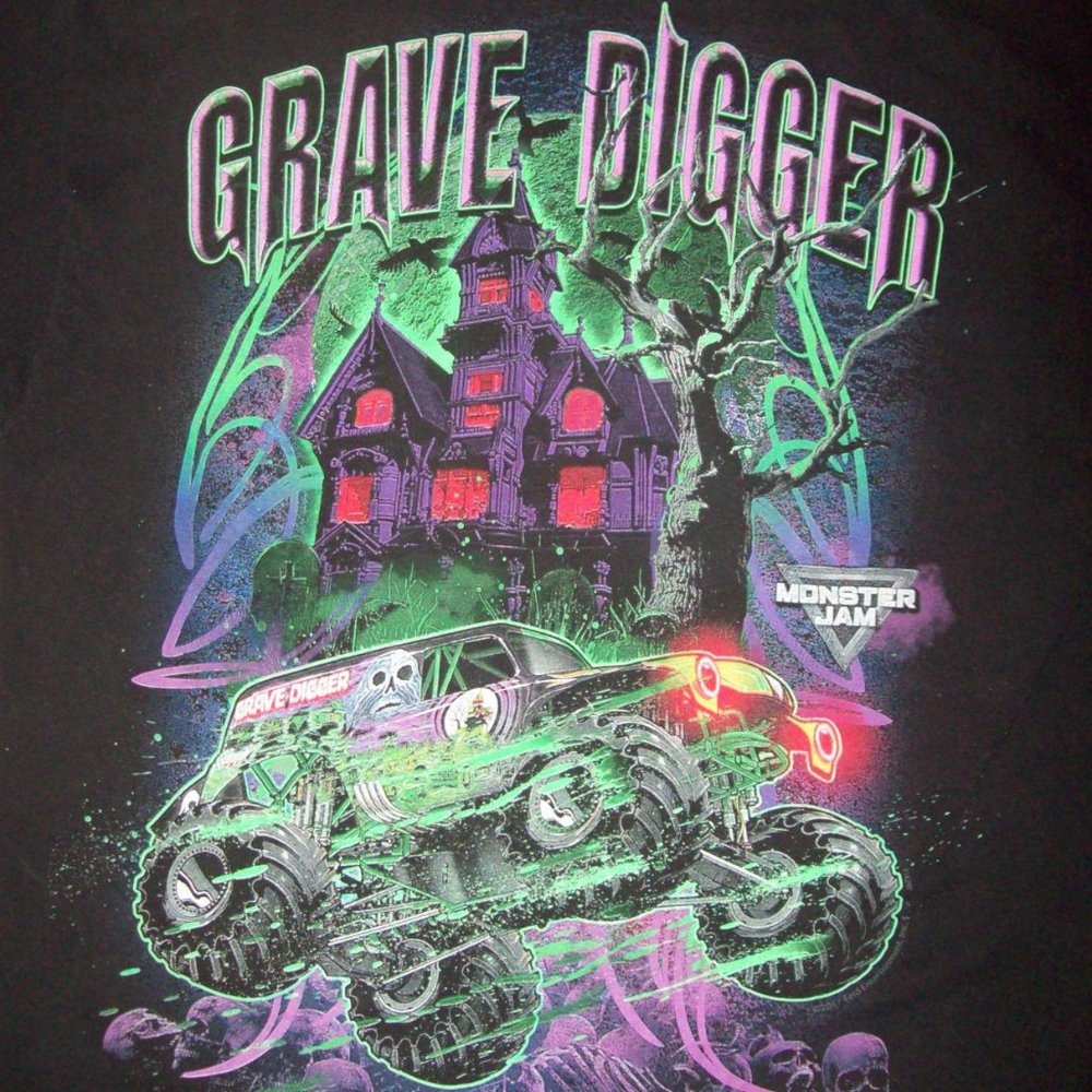 Grave Digger Race Team 1988 Bad to the Bone sz L
